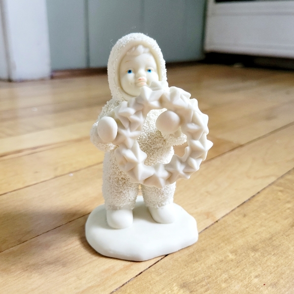 Department 56 Other - Vintage Department 56 Winter Tales "I Made This Just for You" Snowbaby